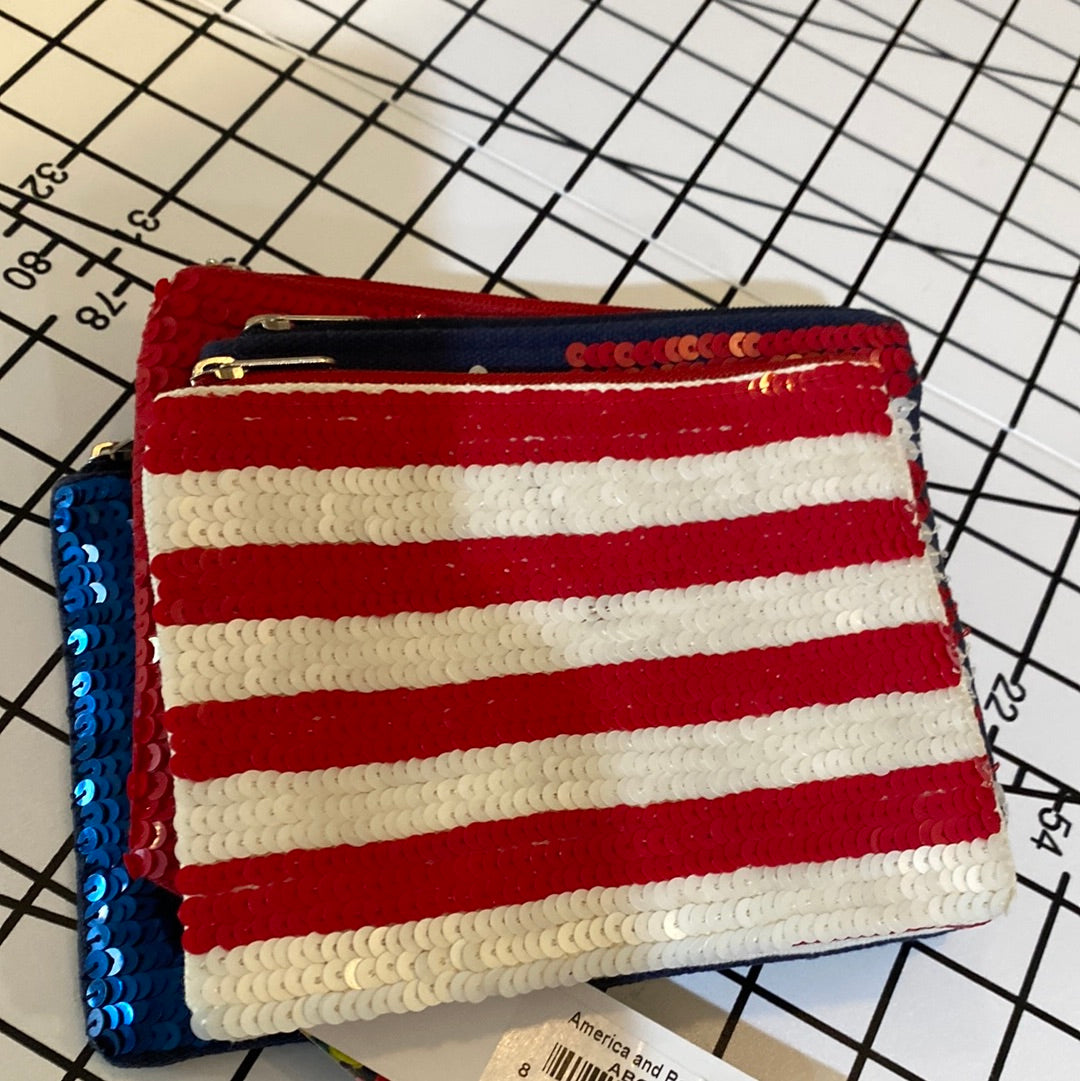 Patriotic coin purse