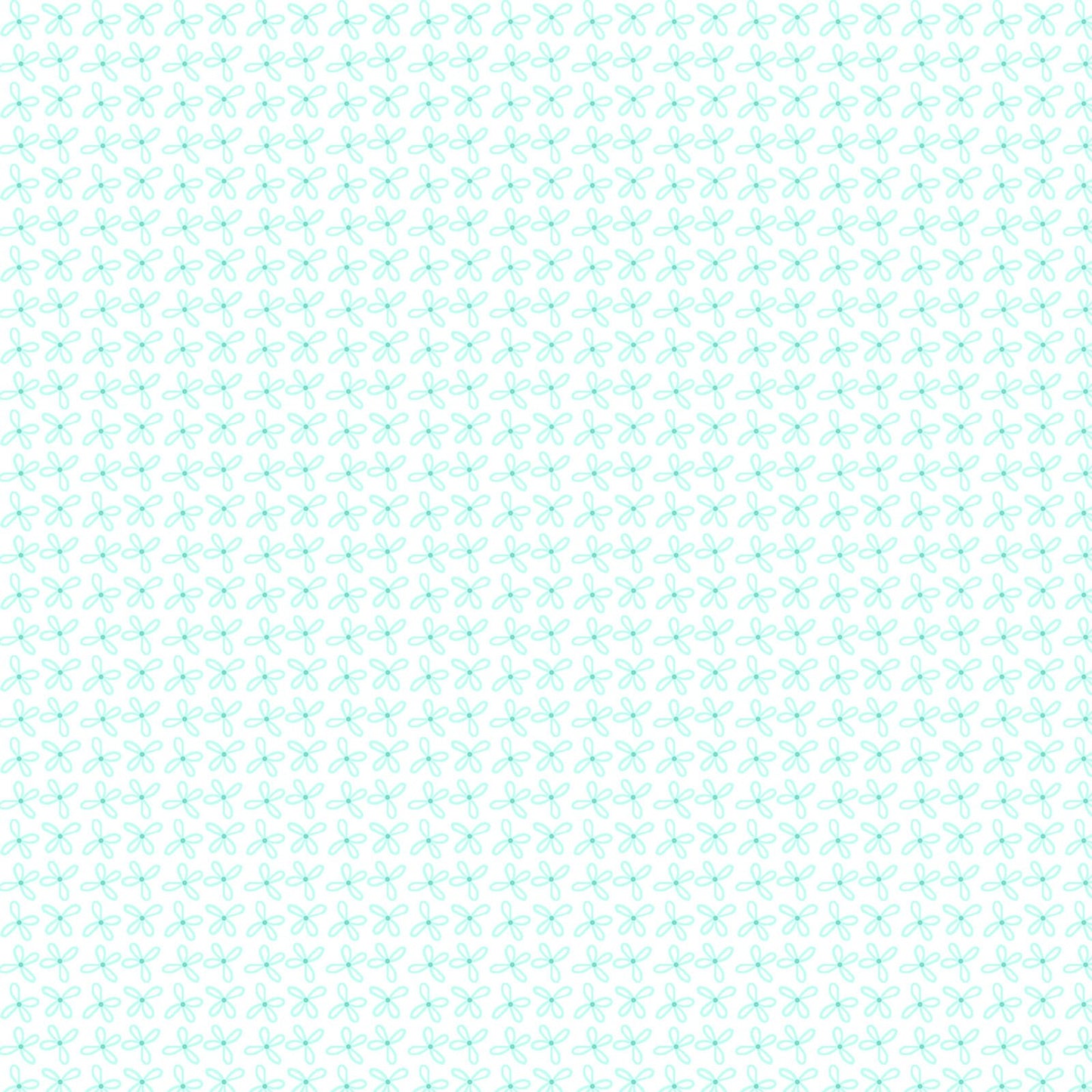 Contempo at Home fabric by the yard loopy daisy teal