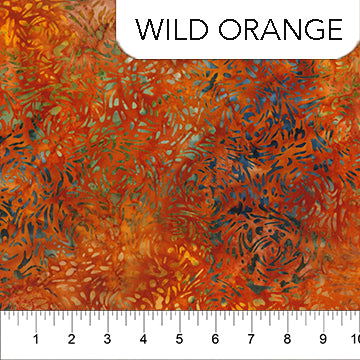 Banyan Batiks BFF Wild Orange- by the yard