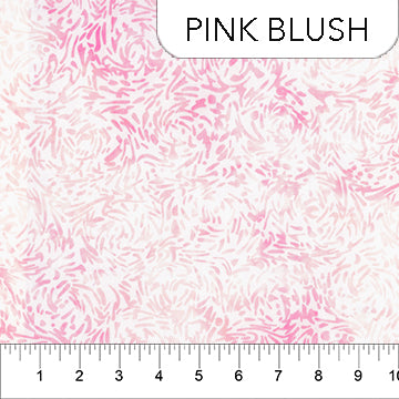 Banyan Batiks BFF Pink Blush Fabric by the Yard