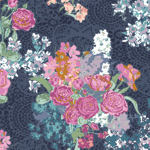 Nisi Flora fabric by the yard