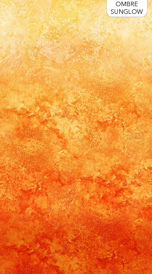 Stonehenge Ombré Sunglow Fabric by the yard