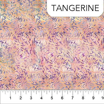 Banyan Batiks BFF Tangerine Fabric by the Yard