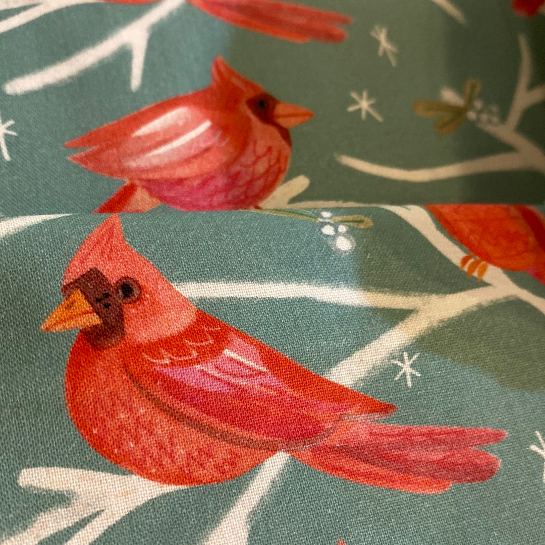Mod Christmas birds cardinals