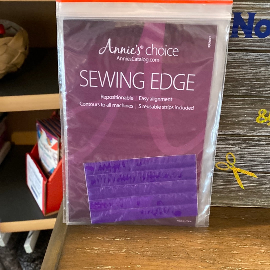 Annie’s sewing edge