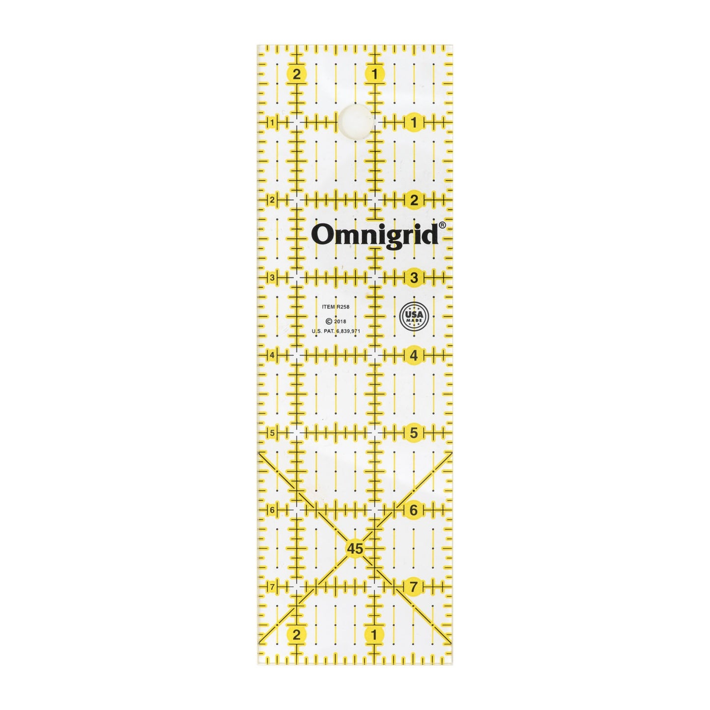 Omni Grid Ruler 2.5x8”