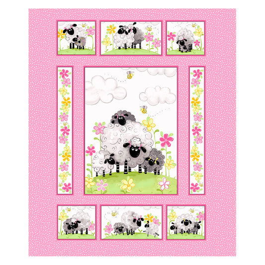 Lal the Lamb Mama Lal 36" Quilt Panel