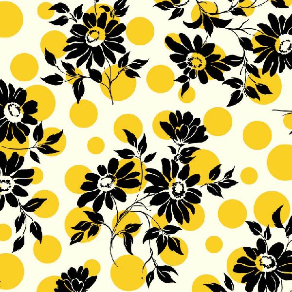 Ups-A Daisy fabric by the yard-yellow