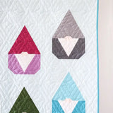 Nordic Gnome quilt pattern, printed