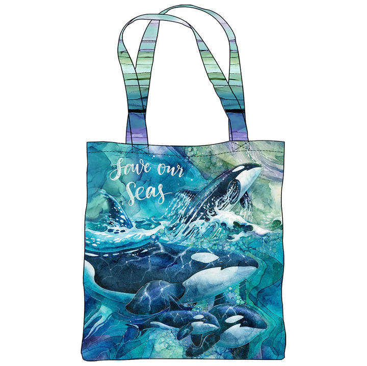 Whale Song by Northcott- Bag-Blue Multi